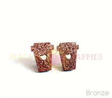 Load image into Gallery viewer, Coffee Lover Earrings
