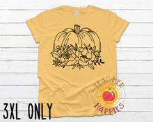 Load image into Gallery viewer, Floral Pumpkin Tee
