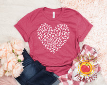Load image into Gallery viewer, Leopard Heart Tee from the February 2022 Edition
