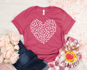 Leopard Heart Tee from the February 2022 Edition