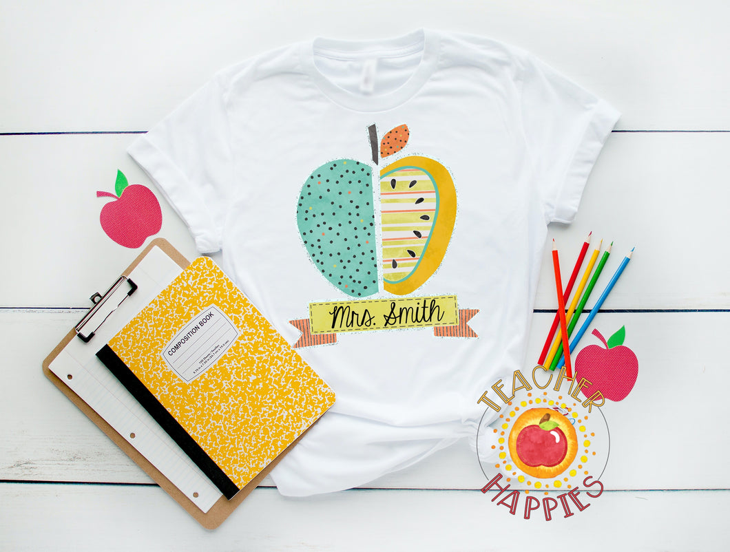 Personalized Apple Tee