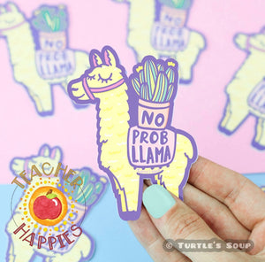 No Prob Llama Sticker
