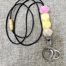 Load image into Gallery viewer, Silicone Beaded Lanyard
