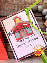 Load image into Gallery viewer, Teacher Appreciation Personalized Gift Tags
